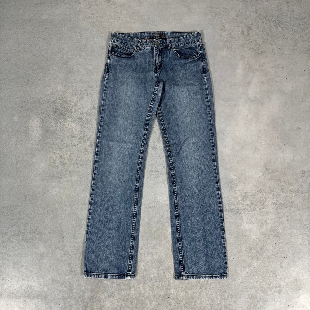 PrAna Straight Leg Jeans Medium Wash - Size: 2